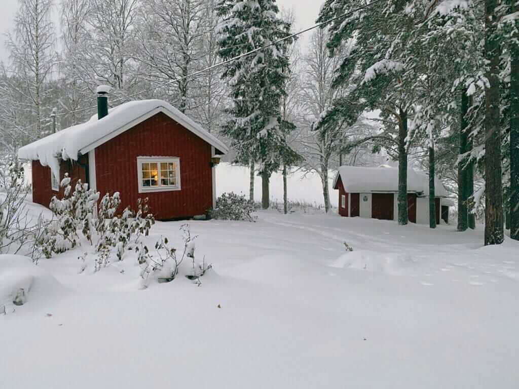 Stuga Bergvik Winter